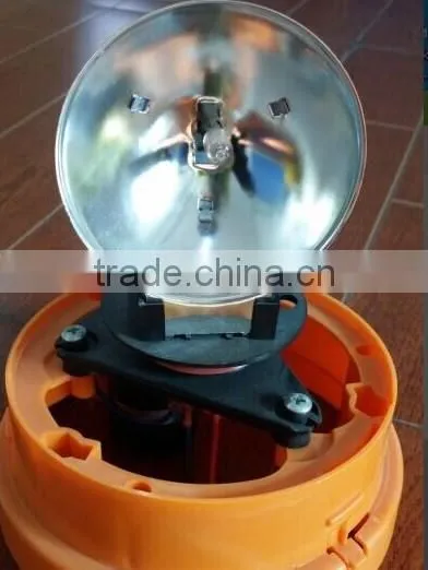 12V 24V amber revolving emergency flash traffic warning lamp light