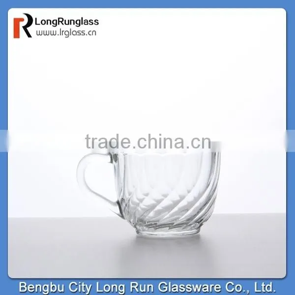 LongRun 121ml high quality red tea glass cup, cafe mug,manufacter