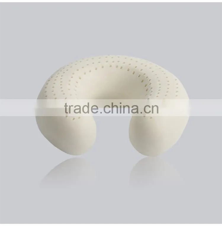 XD-KO006 70D latex foam pillow/travel neck pillow/hoodie pillow with size 28*28*12