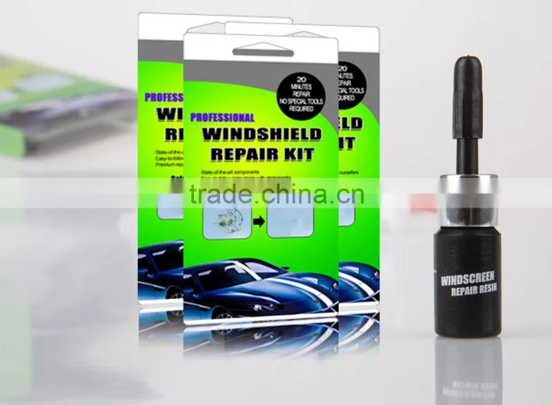 DIY auto glass repair WINDSCREEN REPAIR KIT MOQ only 48pcs