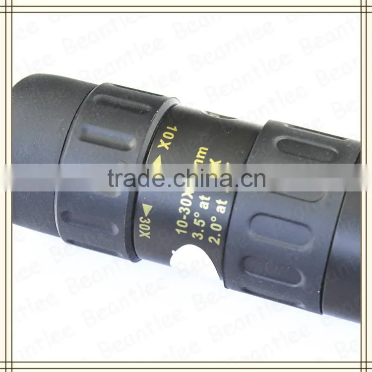 10-30x25 Powerful Mini Scalable Zoom Monocular,Retractable Telescopic zoom monocular for sale