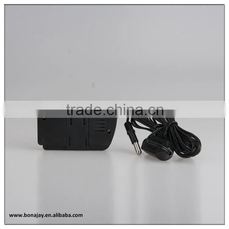 plastic thermometer hygrometer with dual sensor cable