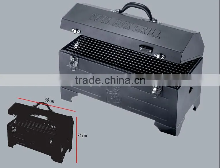 Tool box charcoal grill KY8570