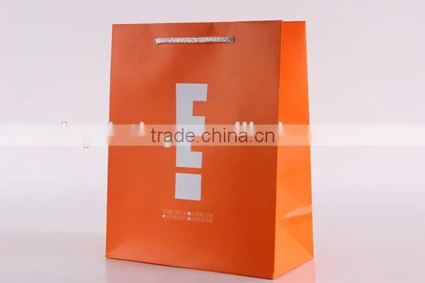Custom new design printed packaging bag/ printed popular paper bag/ durable printed bags for shopping wholesale