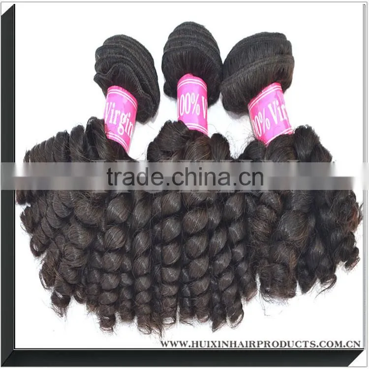 Grade 6a human remy hair extension, clip in curly hair extension
