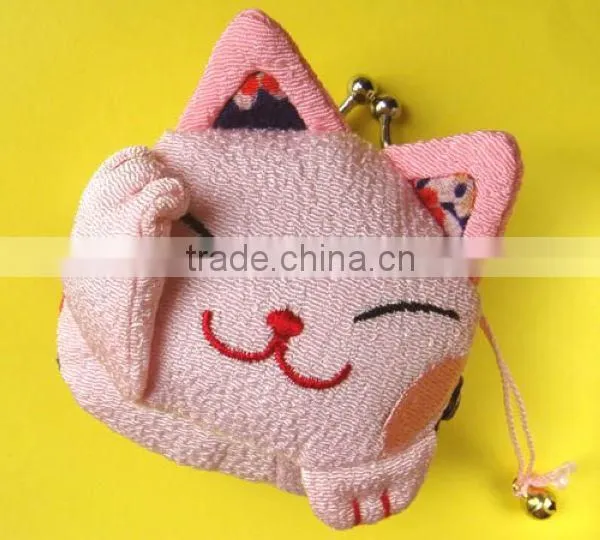 Hot Sales Popular Crap Lucky Cat Woman Coin Wallet Wholesale ZTMZ-CW017