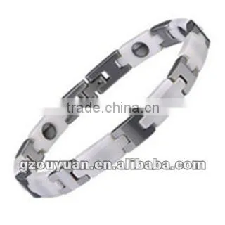 Wholesales custom design black ceramic bracelet, hot selling fashion ceramic bracelet