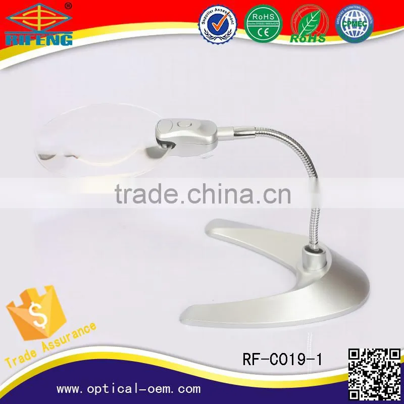 new frame cloth watching stand magnifying glass metal loupe magnifiers
