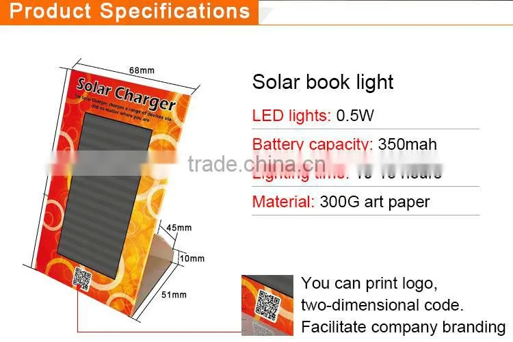2015 hot new electronic items china supplier led mini clip book light