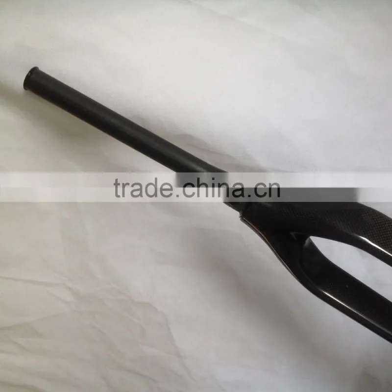 cheap 29er carbon fibre mountain bicycle forks mtb carbon forks carbon forks disc brake through axle fork