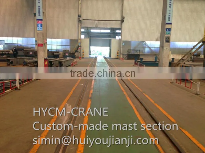 High quality Accurate dimension custom-made tower crane mast section for construction