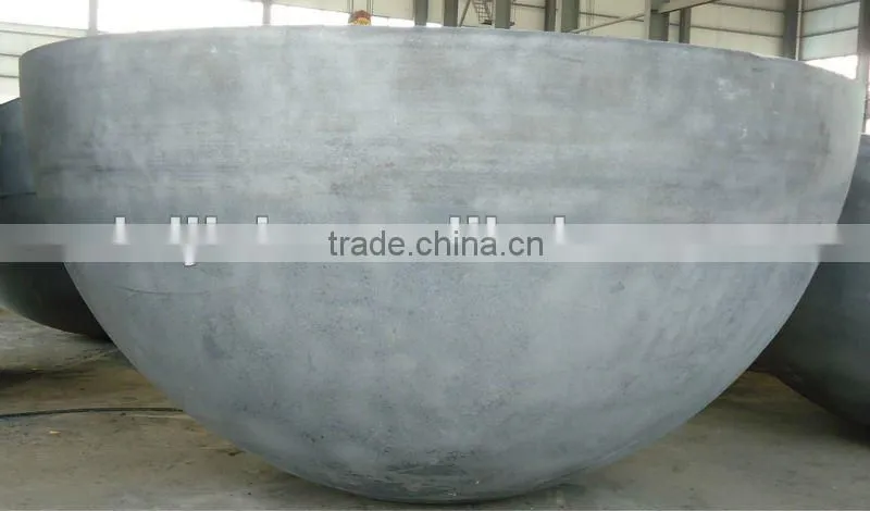 steel half sphere hemispherical head decorative end cap