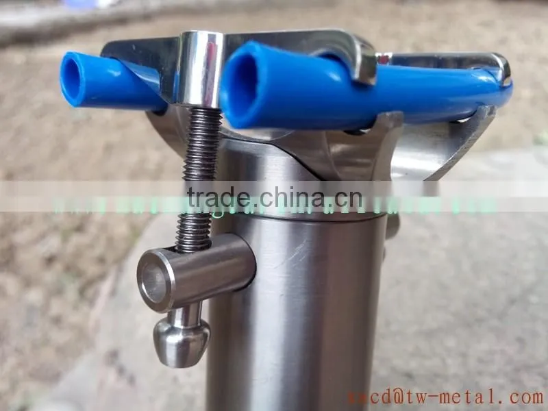 Factory Direct Sale light weight titanium seat post customize titanium material bike parts XACD titanium bicycle seat post