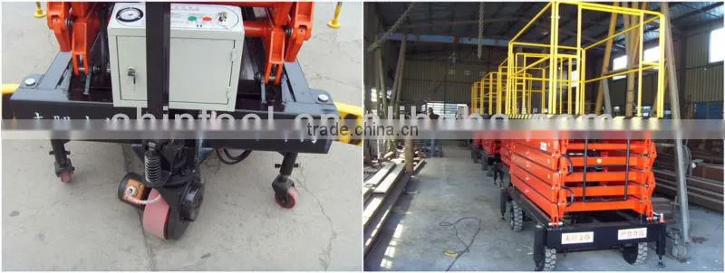 1.7m Tiny Model Scissor Type elevating paltform