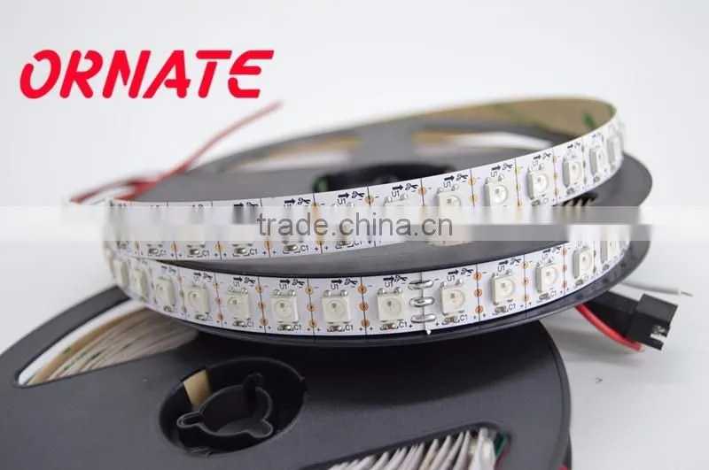 programmable 5v 12v RGB 5050 Led Strip for Indoor/outdoor Decoration Dream Color Flexible Strip Led 5050 addressable led strip