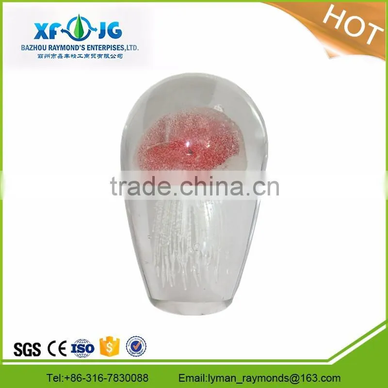 ADJ-888L Glass jellyfish paperweight