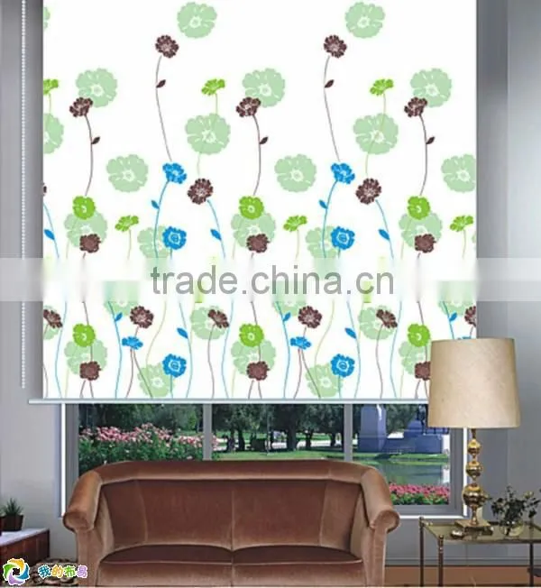 printed blackout roller blind,roller shade