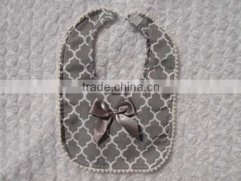 2014 new design hot sale Christmas baby bibs