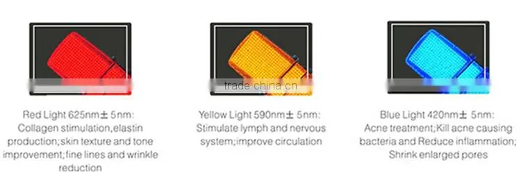 professional 5 in 1 pdt led light therapy blue light treatment equipment for acne treatment