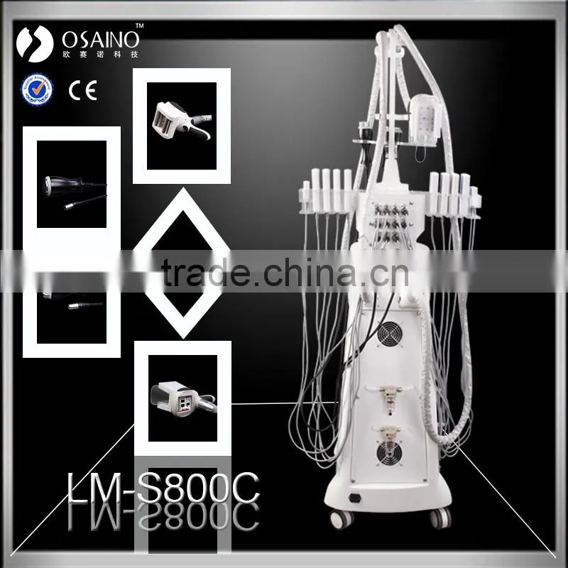 Cavitation Lipo & RF & Laser & Cryo Lipolysis Multifunctional Body Slimming Device
