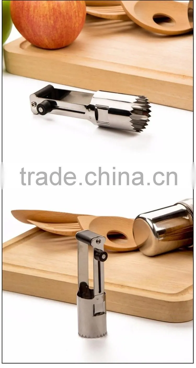 Good Quality New Product Kitchen Tool Stainless Steel Fruit Veggie Apple Corer