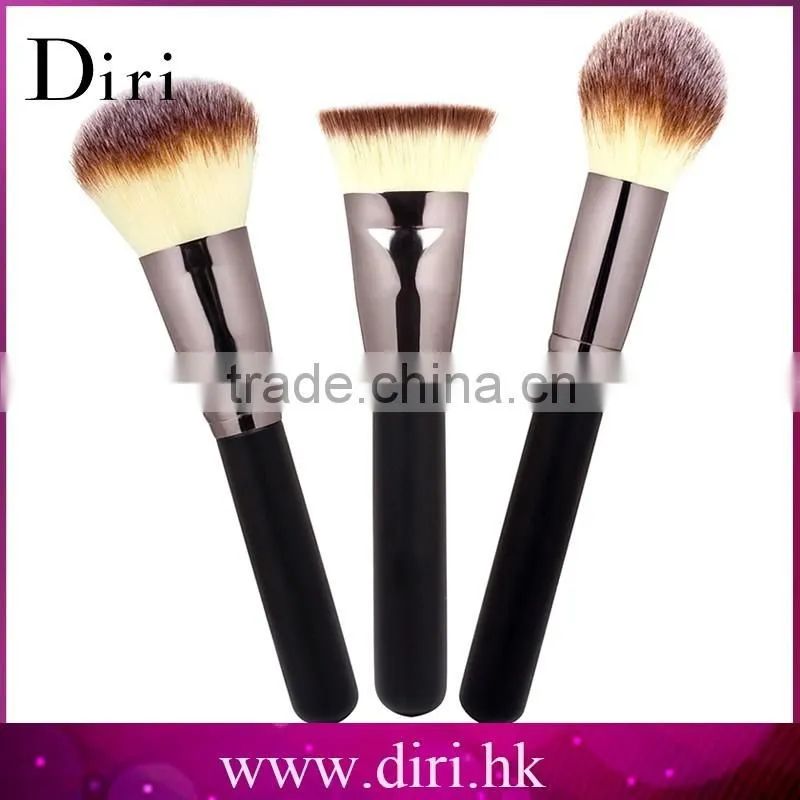 2016 3pcs private label cosmetic professional makeup brush set