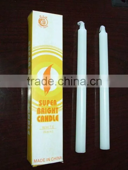 homeuse lighting white candle