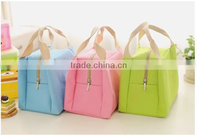fashion inspissate isothermic bags tote lunch bag