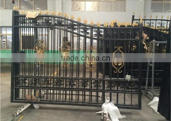 house main iron square tube gate door designs
