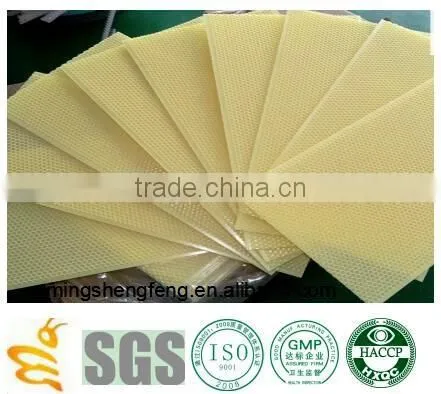 Good quality Beeswax honeycomb foundation