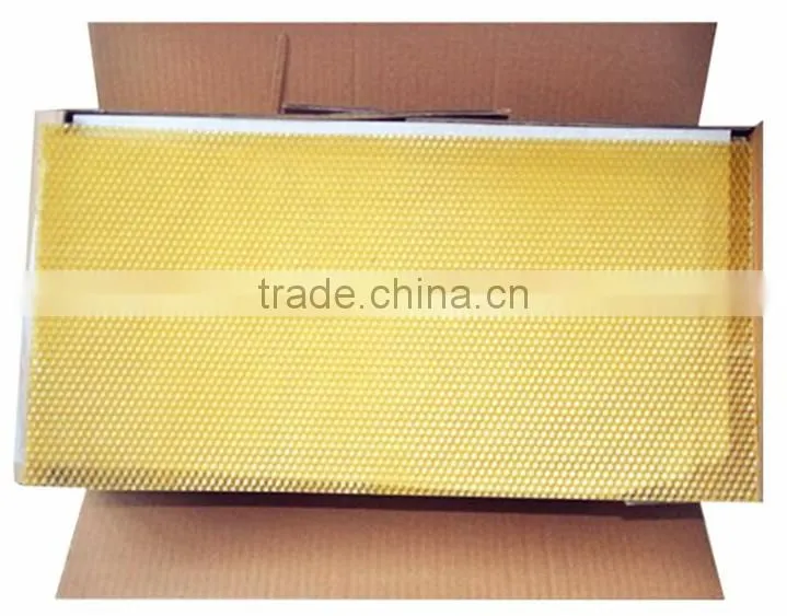 2016 bee keeping use beeswax foundation sheet/hot sale bee foundatoin sheet