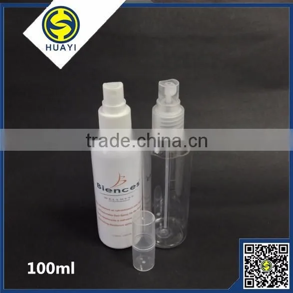 100ml empty pet plastic perfume bottles