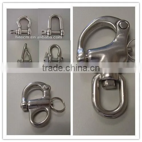 stainless steel Screw Pin European Type Bow Shackle