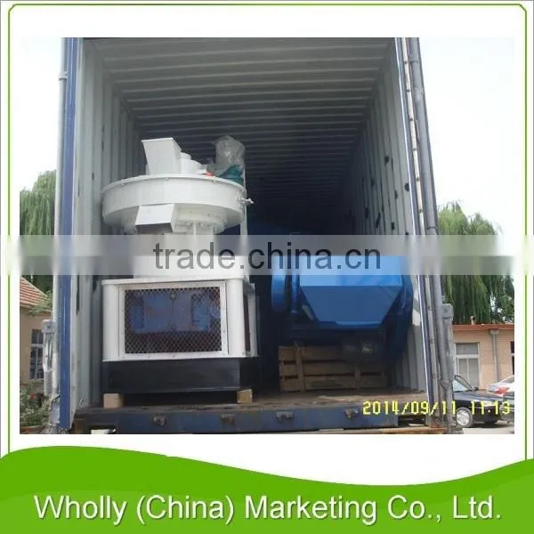 Small output flat die biomass wood pellet machine price