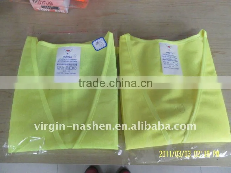 High quality traffic road safety equipment protection High Visibility vest