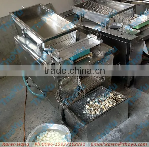 Thoyu Brand guail egg sheller machine in alibaba
