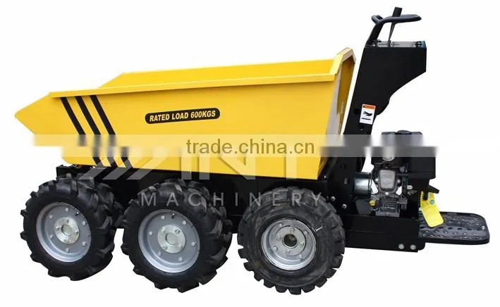 BY600 new sale power barrow of 6 wheels with CE