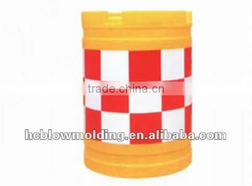 OEM Blow Molding Anti crash bucket crash barrier plastic traffic barrier for sale