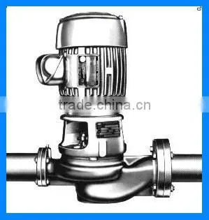 Booster Circulation Direct Closed Coupled Vertical Inline Pipeline Circulation Booster Water Pump
