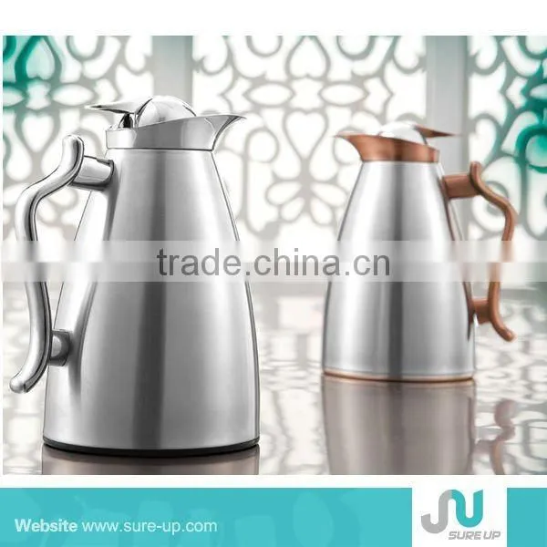 Thermos silver coffee pot