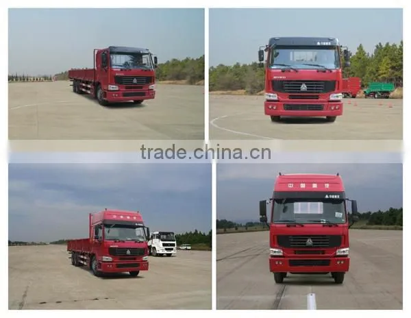 Howo diesel engine / rear double axle / 10 wheel / 269hp 32ton / cargo truck