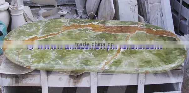 NEW COMMING 2017 NEW PRICE DARK GREEN ONYX TABLE TOPS COLLECTION
