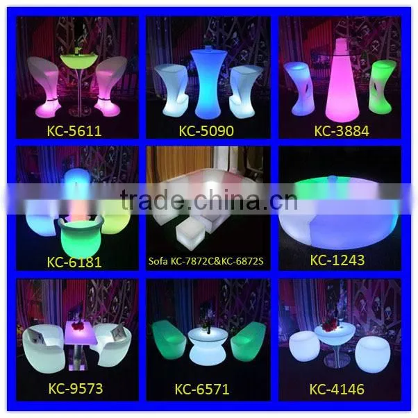 Disco KTV Club LED table flashing LED event furniture KFT-6011S