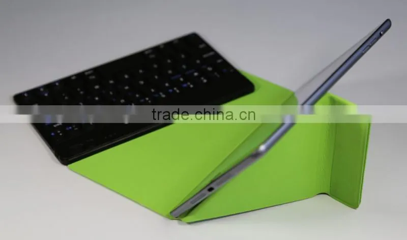hotselling wireless bluetooth keyboard with detachable leather case