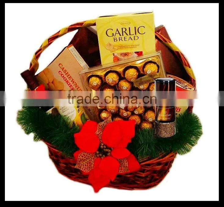 wicker basket wholesale willow gift basket for sale