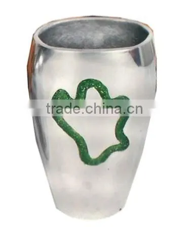 Polished Almunium Metal Vases