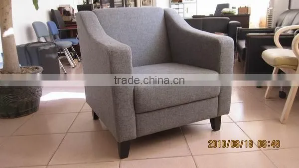 High back armrest restaurant sofa chair (EOE)