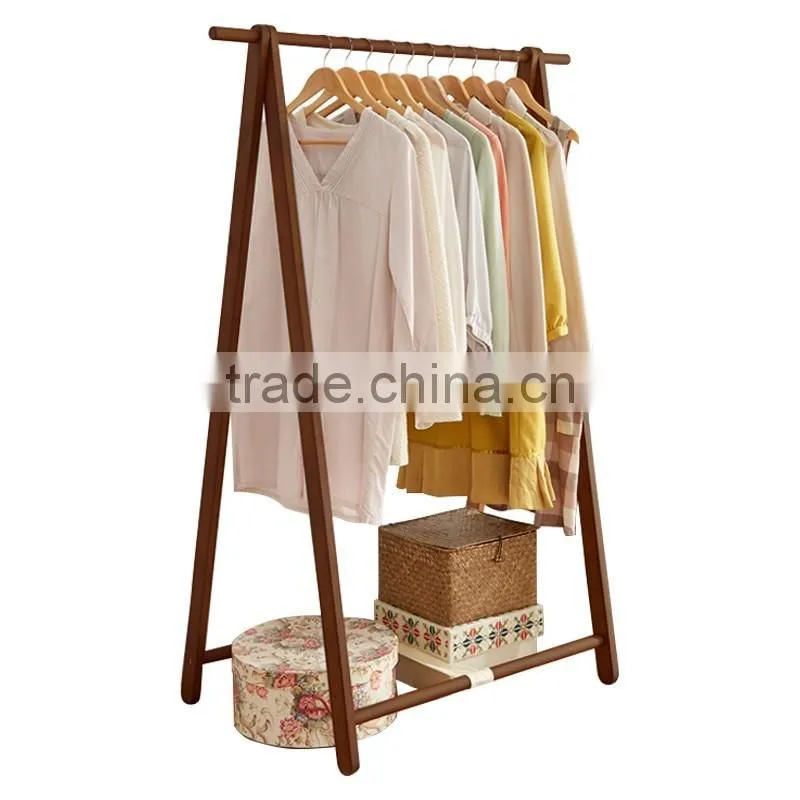 simple wooden coat hanger