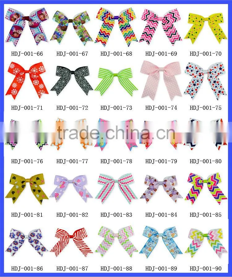 Cute Cartoon Boutique Baby Girls Hair Ribbon Princess Christmas Ribbon Hair Bow