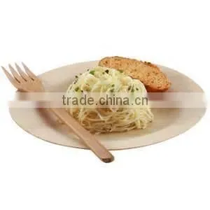 Restaurant desert flateware bamboo wood forks,family eco friendly portable western flatware